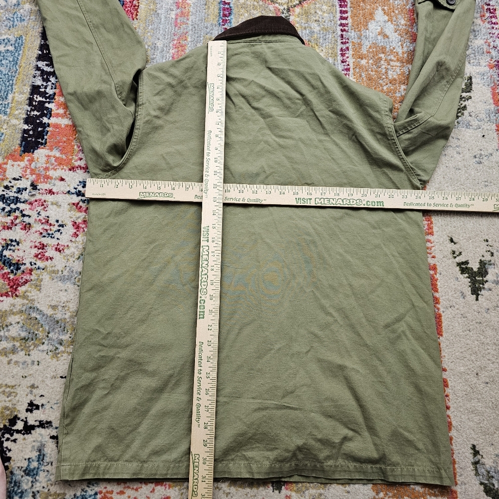 VTG 90s Route 66 Mens Medium Chore Jacket Barn / Field Shacket Plaid Lined - Picture 6 of 12